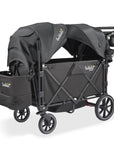 larktale caravan v3 stroller wagon in byron black