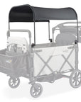 grey caravan v3 with sun topper accessory