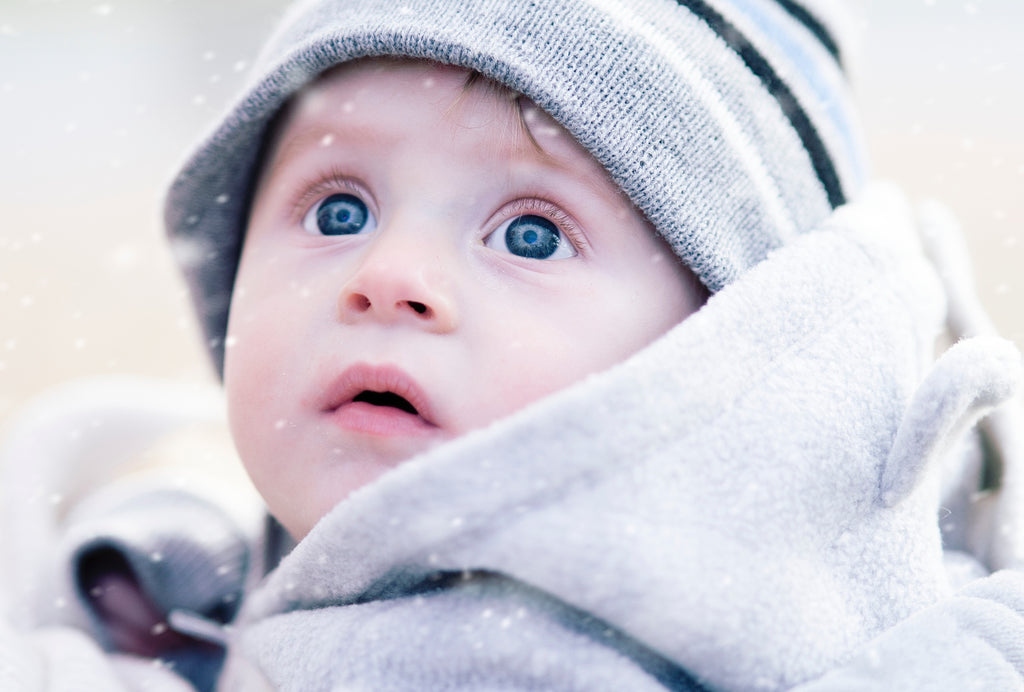 winter stroller care, cold weather with baby, tips for strolling in the snow