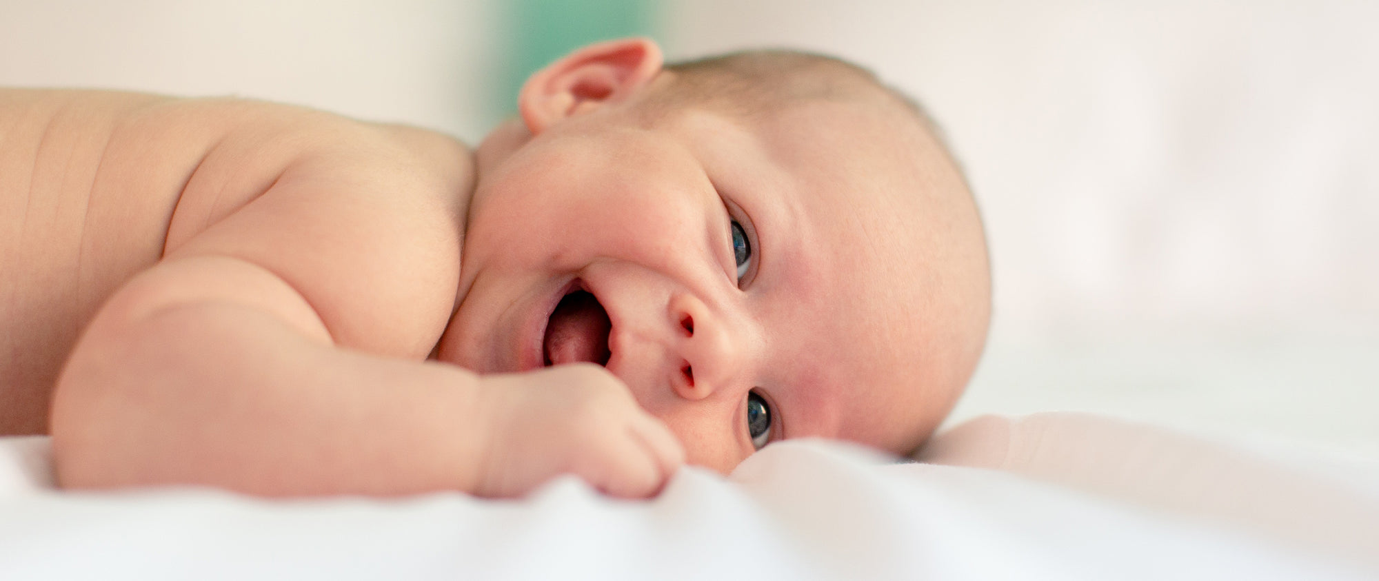 smiling happy baby