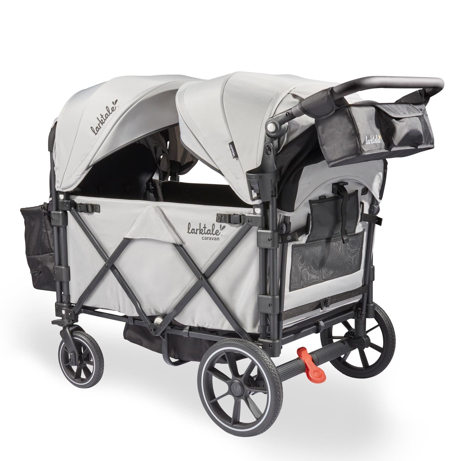 caravan Quad Stroller/Wagon | 4-Seater Folding Wagon Stroller for