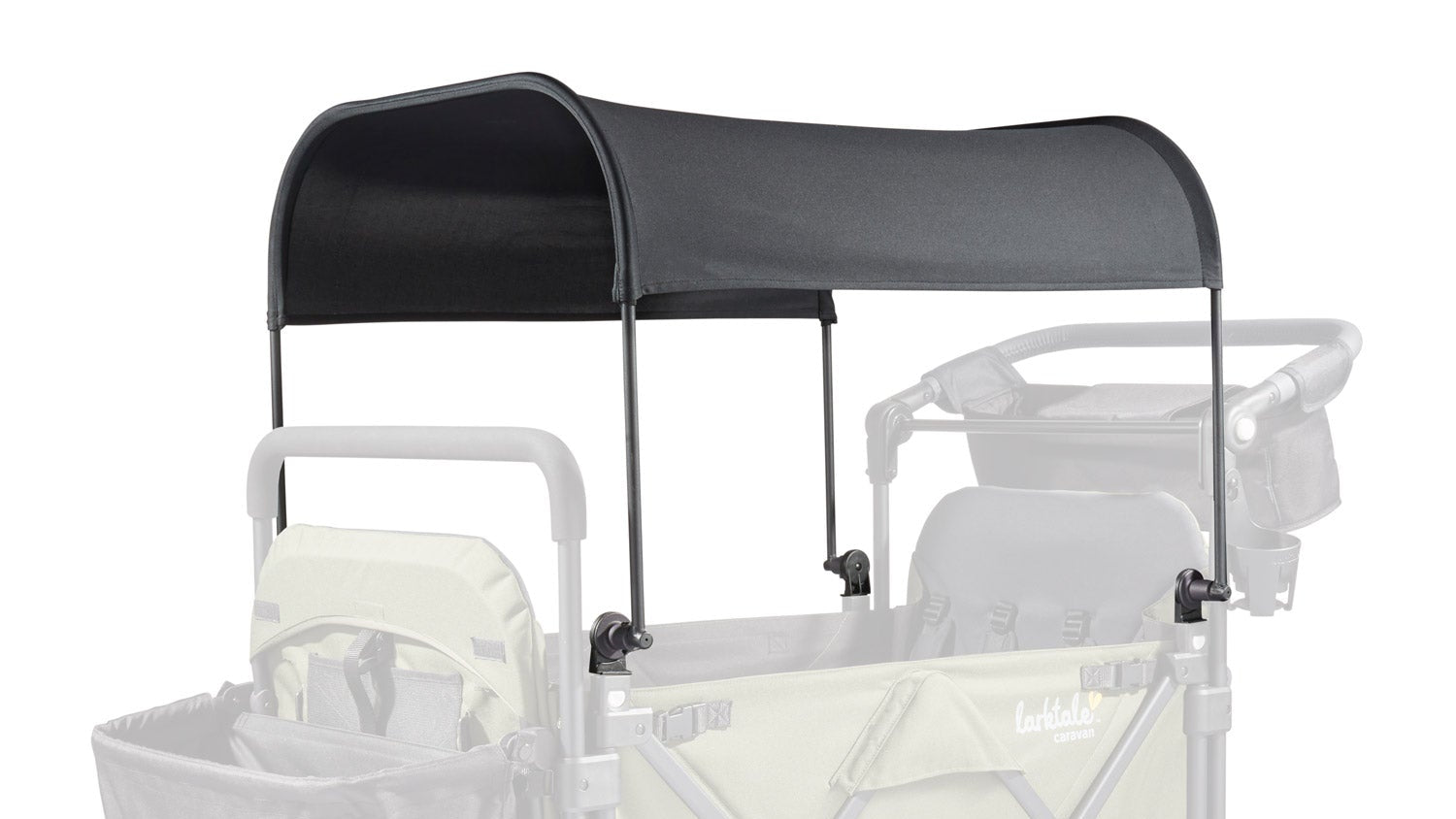caravan Quad Sun Topper | Sun Shield for Stroller Wagon | caravan