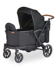 larktale sprout v2 stroller wagon in byron black