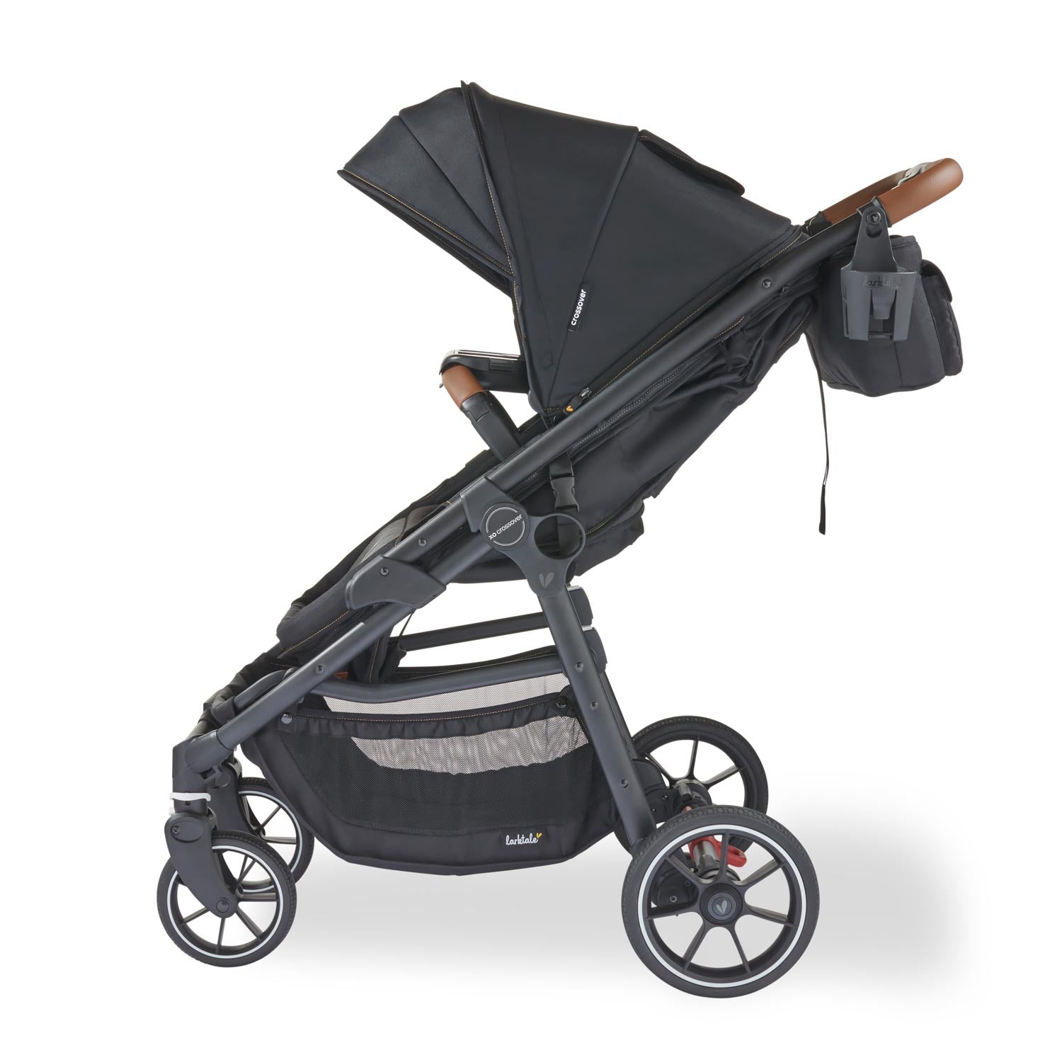 crossover in stroller mode without recline in byron black