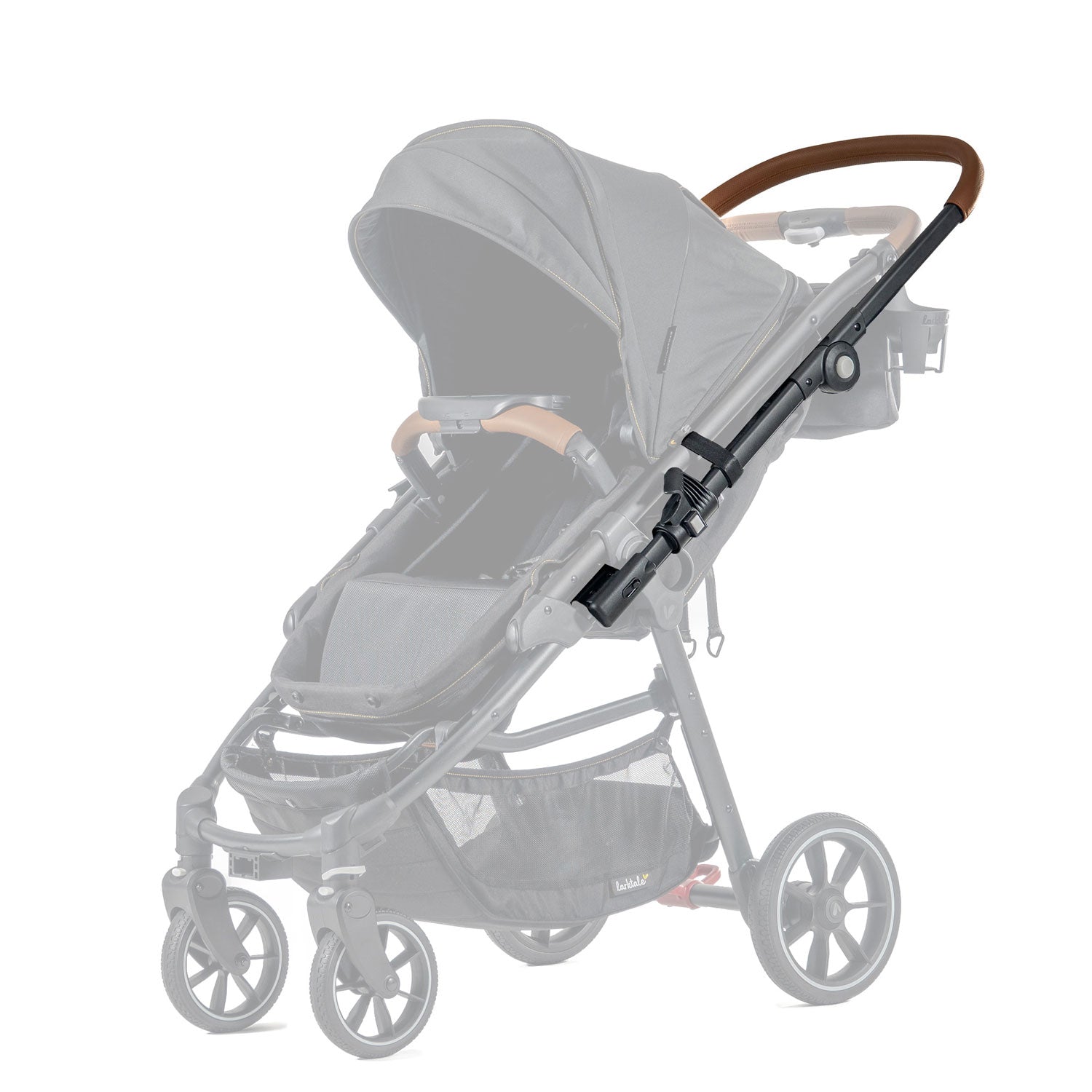 crossover push handlebar in stroller mode