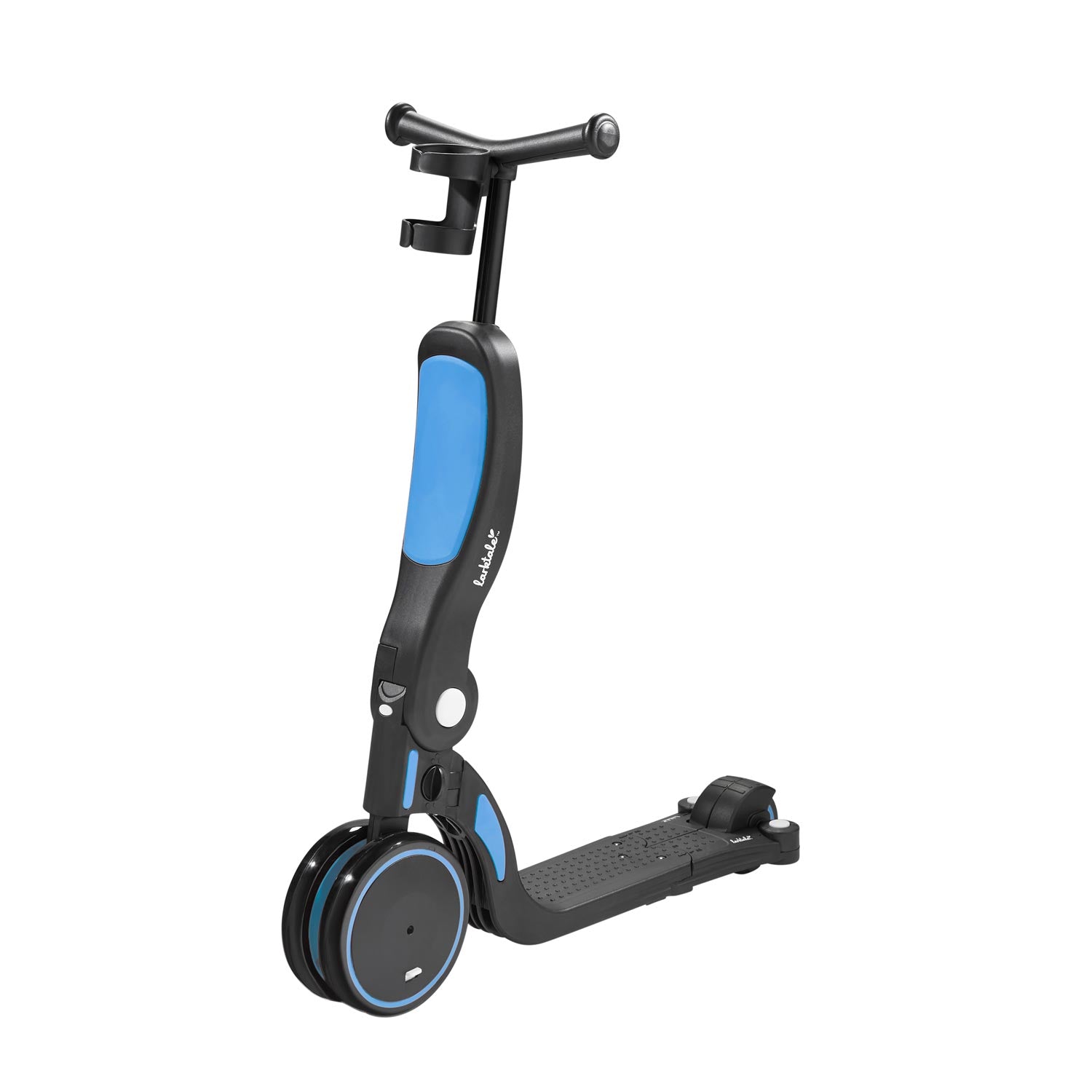 scoobi in 2 wheel mode in freshwater blue