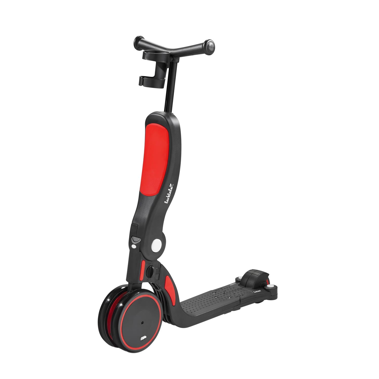 scoobi in 2 wheel mode in barossa red