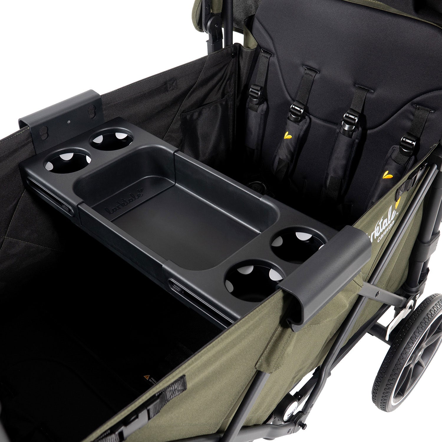 travel stroller with snack tray Larktale Stroller/Wagon Snack Tray - Adjustable Fit