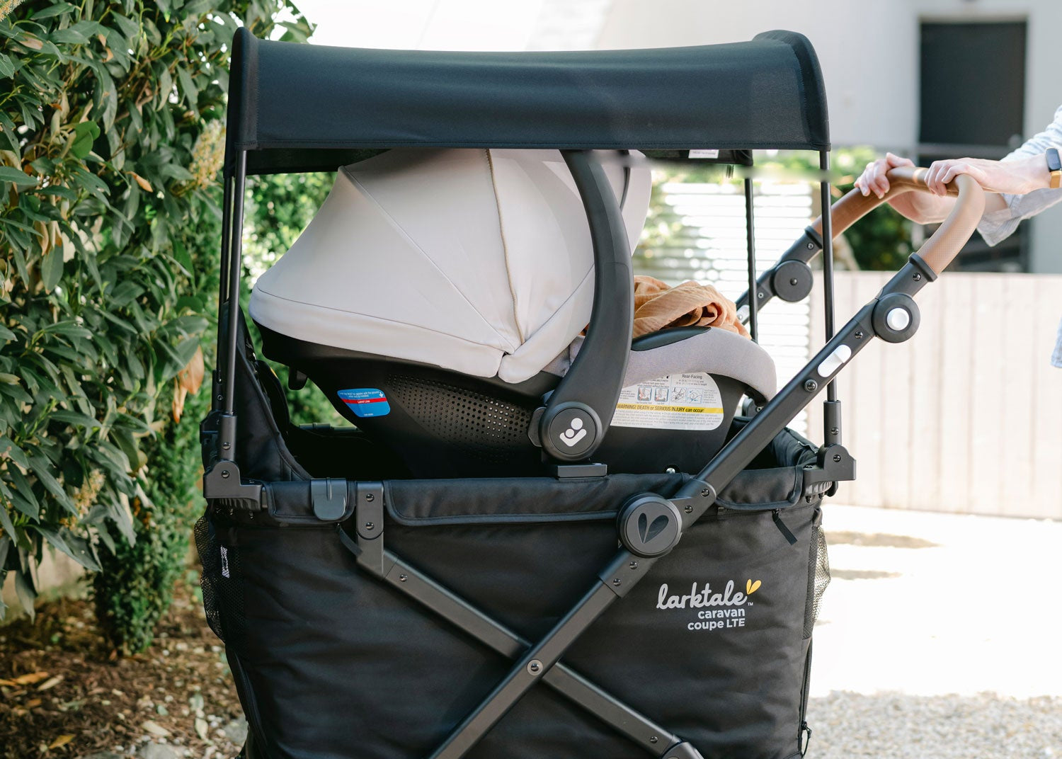 infant car seat in the caravan coupe LTE