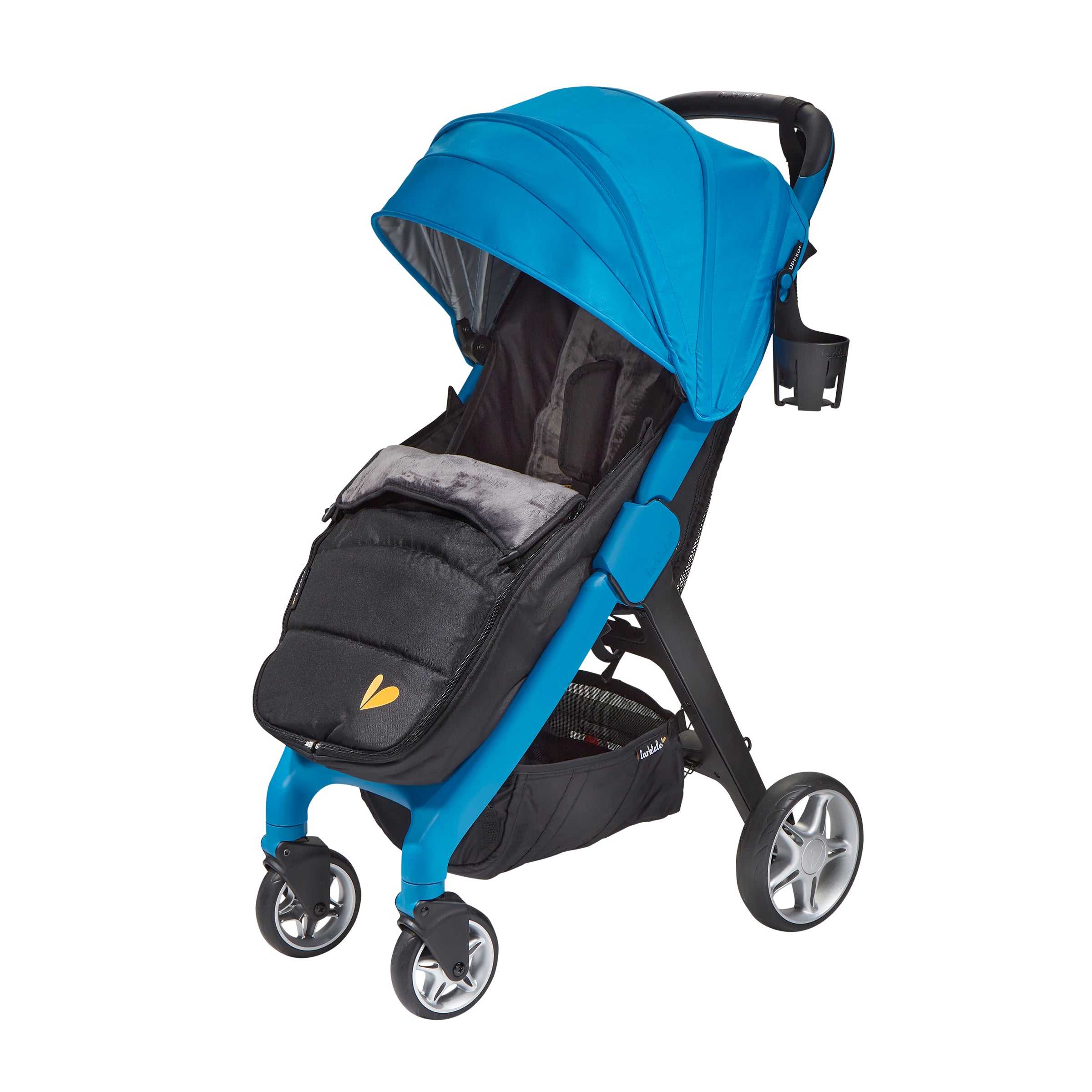 chit chat lightweight travel stroller with foot muff