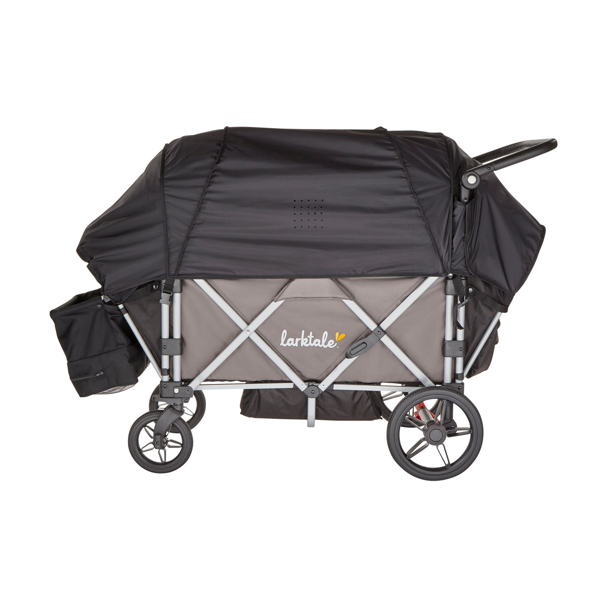 Caravan stroller/wagon sun canopy set - built-in rain cover