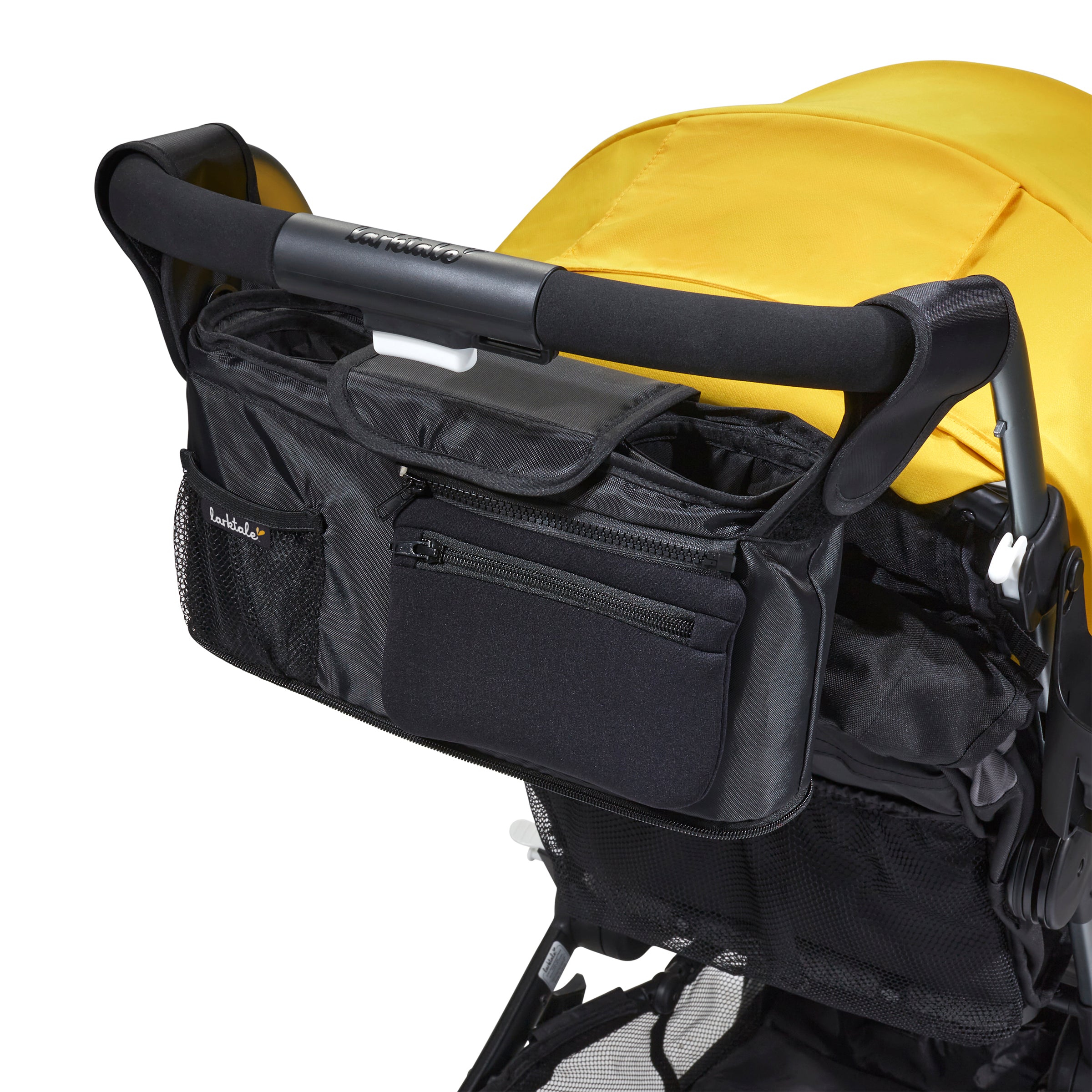 remove the cooler pouch to use just the parent console on your stroller handlebar
